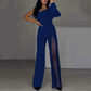 💖Was soll ich morgen anziehen?👗Damen-Jumpsuit mit hohem Schlitz