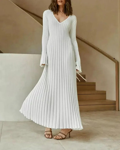 💕Was soll ich morgen anziehen?💕-Kleid mit Strickärmeln