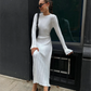 💕Was soll ich morgen anziehen?💕-Kleid mit Strickärmeln