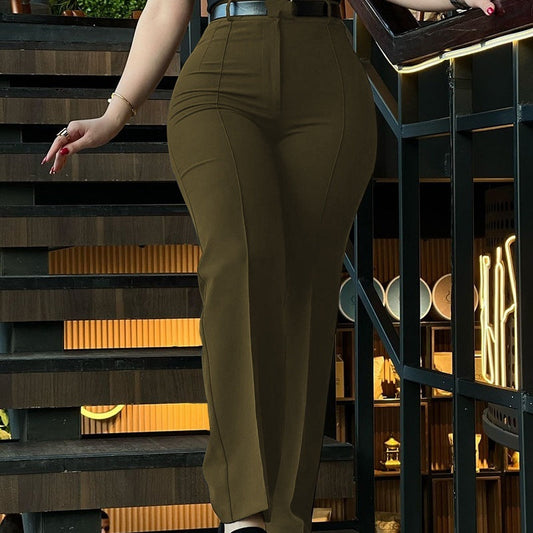 🔥Was soll ich morgen anziehen?🍃Bequeme, modische und vielseitige schmale Hosen für Damen