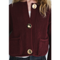 ❄️Was soll ich morgen anziehen?❄️Damen Mode Cut-Out Strickjacke