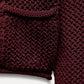 ❄️Was soll ich morgen anziehen?❄️Damen Mode Cut-Out Strickjacke
