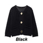 ❄️Was soll ich morgen anziehen?❄️Damen Mode Cut-Out Strickjacke