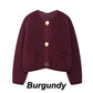 ❄️Was soll ich morgen anziehen?❄️Damen Mode Cut-Out Strickjacke