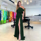 ❤Was soll ich morgen anziehen?❤Sexy trägerloses Kleid mit hohem Schlitz und taillierter Taille