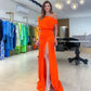 ❤Was soll ich morgen anziehen?❤Sexy trägerloses Kleid mit hohem Schlitz und taillierter Taille