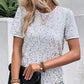 Women's Stylish Loose Round Neck Sequin T-Shirt