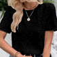 Women's Stylish Loose Round Neck Sequin T-Shirt
