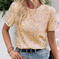 Women's Stylish Loose Round Neck Sequin T-Shirt
