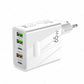 [HETT REA] 65W snabbladdare med flera portar