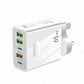 [HETT REA] 65W snabbladdare med flera portar