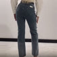👖Was soll ich morgen anziehen?✨Damen Jeans mit glänzenden Strasssteinen und schickem Schlitz✨
