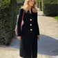 ❤Was soll ich morgen anziehen?❤Elegant Solid Color Lapel Button Front Coat
