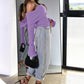 ❤Was soll ich morgen anziehen?❤Off-the-Shoulder Long Sleeve Sweater