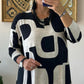 💕Was soll ich morgen anziehen?💕Women's Casual Printed Long Sleeve Dress
