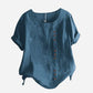 🔥Was soll ich morgen anziehen?🔥 Relaxed Fit Leinen Button-Up Tee