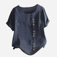 🔥Was soll ich morgen anziehen?🔥 Relaxed Fit Leinen Button-Up Tee