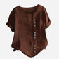 🔥Was soll ich morgen anziehen?🔥 Relaxed Fit Leinen Button-Up Tee