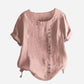 🔥Was soll ich morgen anziehen?🔥 Relaxed Fit Leinen Button-Up Tee