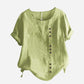 🔥Was soll ich morgen anziehen?🔥 Relaxed Fit Leinen Button-Up Tee