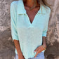 ❤Was tragen Sie morgen?❤Stylish V-Neck Three-Quarter Sleeve Knit Top