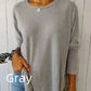 💥Was soll ich morgen tragen?👚Women’s Casual Long Sleeve Solid Color Button T-Shirt