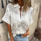 🌸Was tragen Sie morgen?🔥 Lässiges Button-Down-Shirt mit Print für Damen