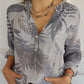 💕Was soll ich morgen anziehen?💕 Women's Fashion V-Neck Printed Top