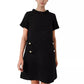 Was soll ich morgen anziehen?🌿Women's Elegant Short Sleeve Tweed Dress