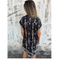 Was soll ich morgen anziehen?💕Loose-Fit Printed Short Sleeve Dress with Pockets