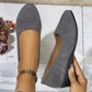 Was soll ich morgen anziehen?🌿Elegante, leichte, rutschfeste Keilschuhe mit niedrigem Absatz