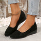 Was soll ich morgen anziehen?🌿Elegante, leichte, rutschfeste Keilschuhe mit niedrigem Absatz