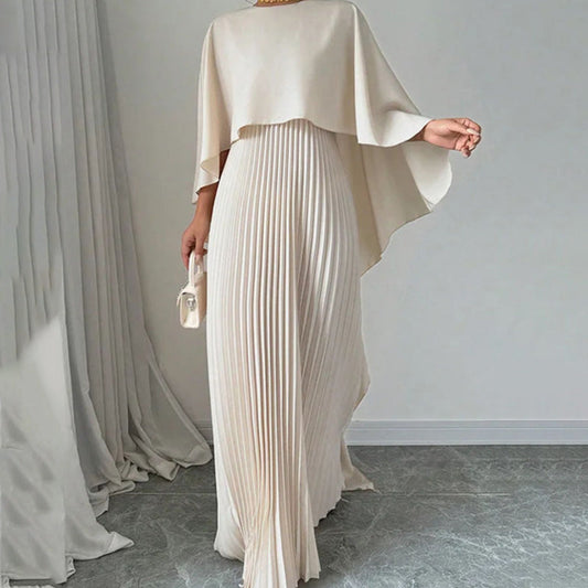 💖Was soll ich morgen anziehen?💖Elegant Unique Pressed Pleat Irregular Dress