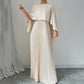 💖Was soll ich morgen anziehen?💖Elegant Unique Pressed Pleat Irregular Dress