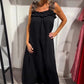 Was soll ich morgen anziehen?💕Lässiges ärmelloses Damen-Maxikleid mit Taschen