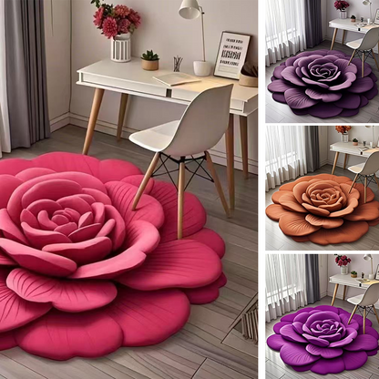 🔥Floral Plush & Diatomaceous Earth Floor Mat🔥