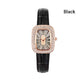 💕Frauen Platz Luxus Kristall Strass Diamant Uhren