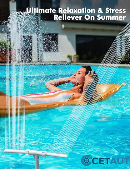 ⛱️Pool-Kühlung Wasserfall Sauerstoff-Brunnen-Heißer Verkauf 49% Rabatt -