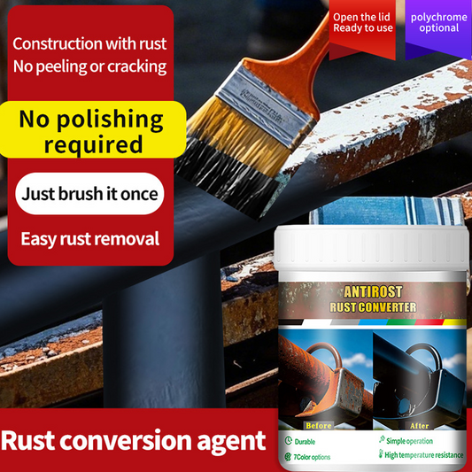 🔥 Zeitbegrenzter Spezial 💥 Witterungsbeständige Rost Converter Farbe für Metall