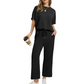Lässiges Damen-Set Oberteil & Hose – Weicher Stoff, Bequemer Schnitt & Alltagstauglich