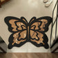 Retro Schmetterling Diatomit Matte – Schnelltrocknen & Rutschschutz