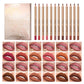 🔥Solange der Vorrat reicht 50% Rabatt!🎉12-farbiges, wischfestes Lipliner-Stift-Set