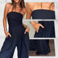 💞Was soll ich morgen anziehen?💞Ärmelloser Jumpsuit mit Taschen