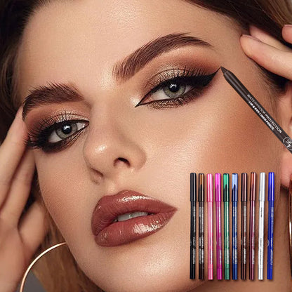 💄Intensiver und farbenfroher Look – 10 Gel-Eyeliner-Stifte – Nur für kurze Zeit!🎯👁️‍🗨️