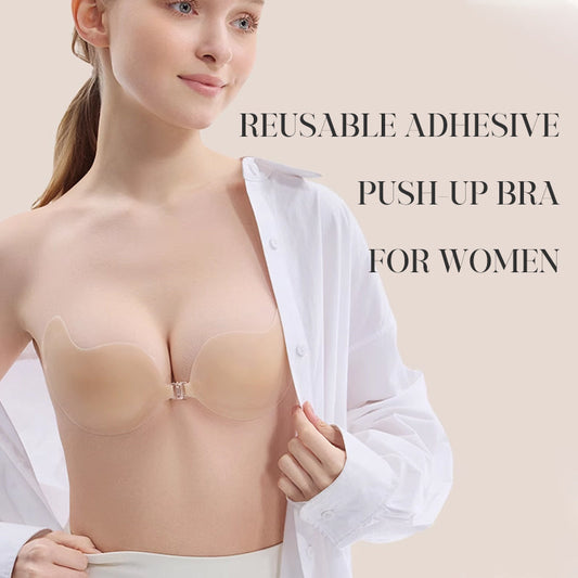 Was soll ich morgen tragen?💕Wiederverwendbarer Klebe-BH mit Push-up-Effekt für Damen