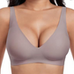 LETZTER TAG AKTION-KAUF 1 ERHALTE 1 GRATIS✨Nahtloser Push-up-BH mit tiefem V-Ausschnitt und ohne Bügel