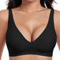 LETZTER TAG AKTION-KAUF 1 ERHALTE 1 GRATIS✨Nahtloser Push-up-BH mit tiefem V-Ausschnitt und ohne Bügel