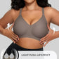 Bequemer, bügelloser, nahtloser Push-Up-BH für Damen