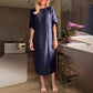 Was soll ich morgen anziehen?💕Maxikleid mit seitlichem Schlitz und Knopfleiste für Damen