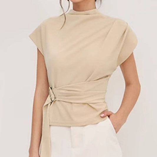 Was soll ich morgen tragen?💕Women’s Elegant Mock Neck Top